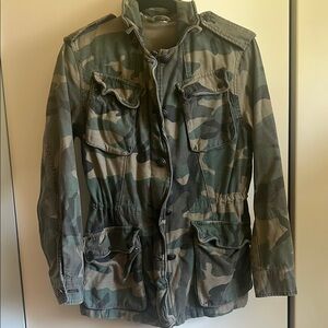 Free People Camo Jacket